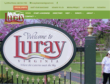 Tablet Screenshot of downtownluray.com